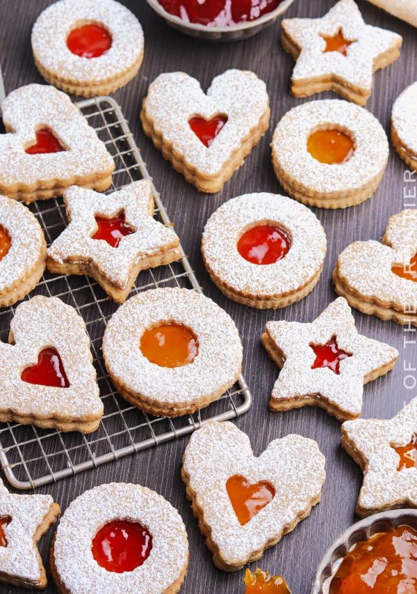 holiday Linzer Cookies