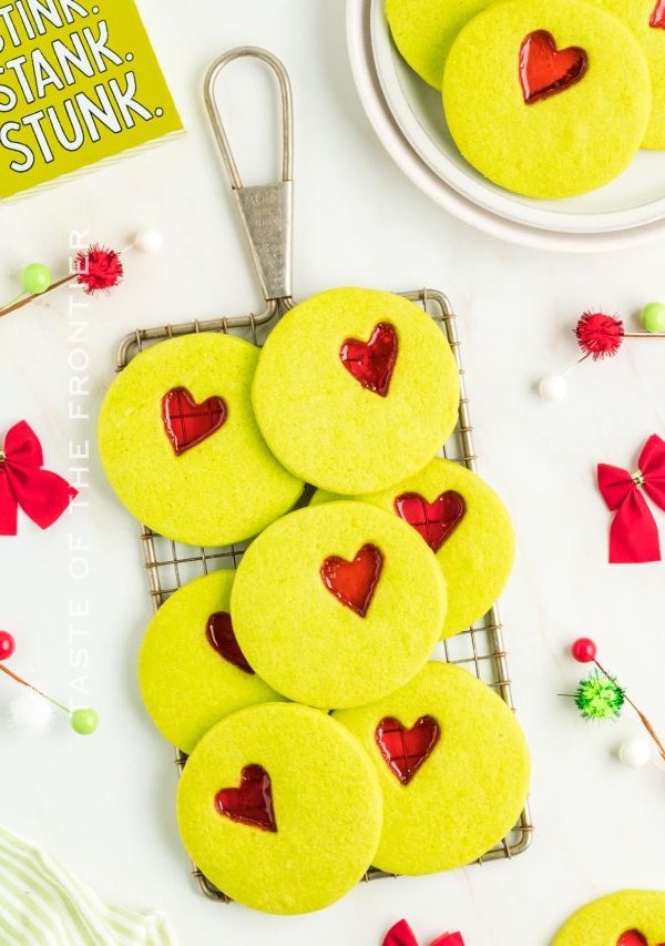 Grinch Christmas Cookies