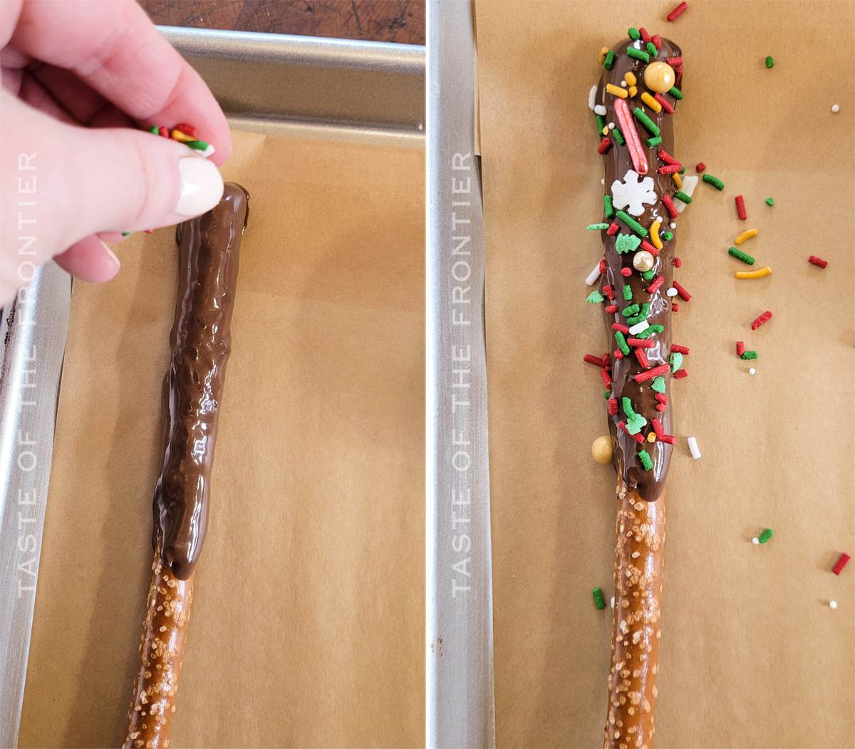 How to Make Chocolate Covered Pretzel Rods