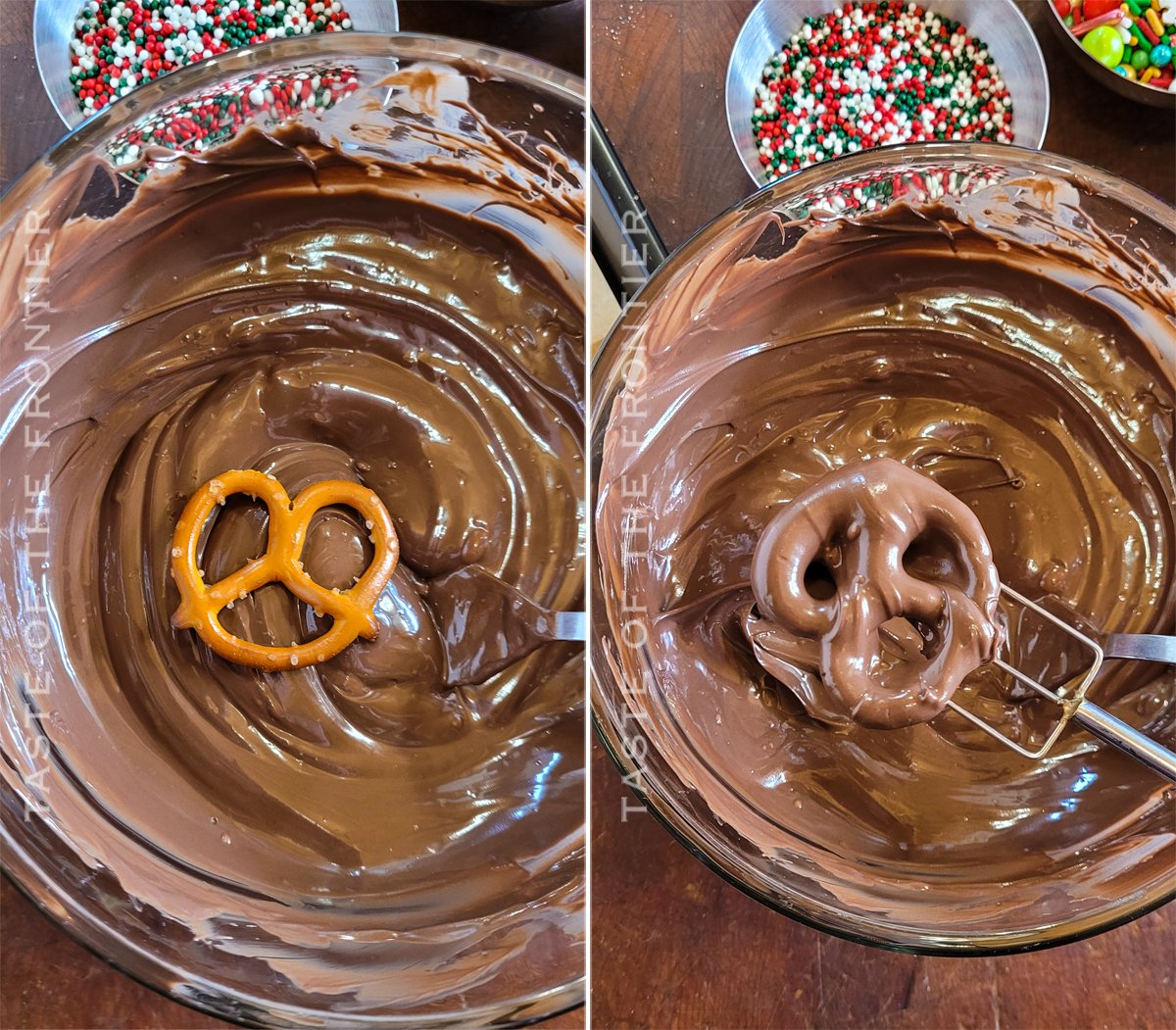 How to make Chocolate Covered Pretzels