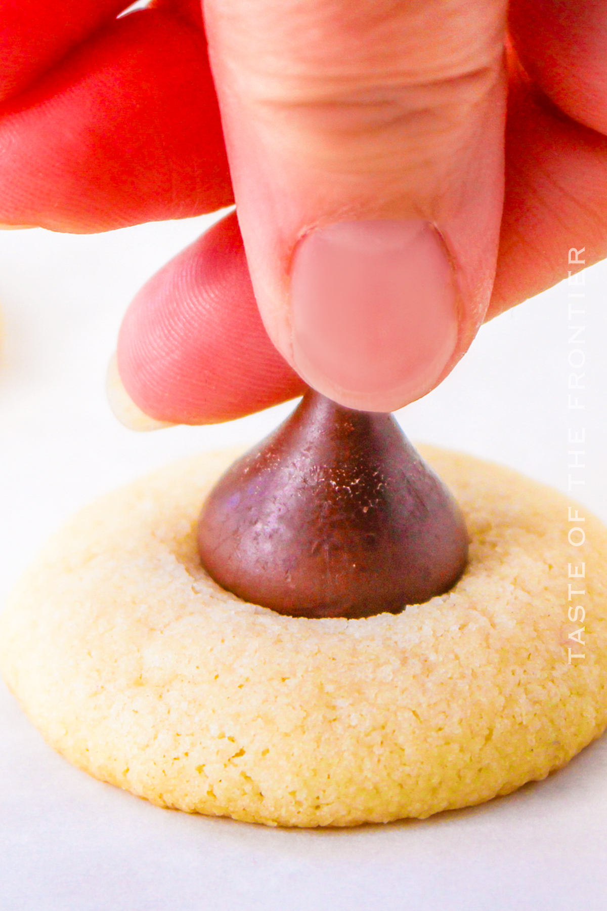 shortbread blossom cookies