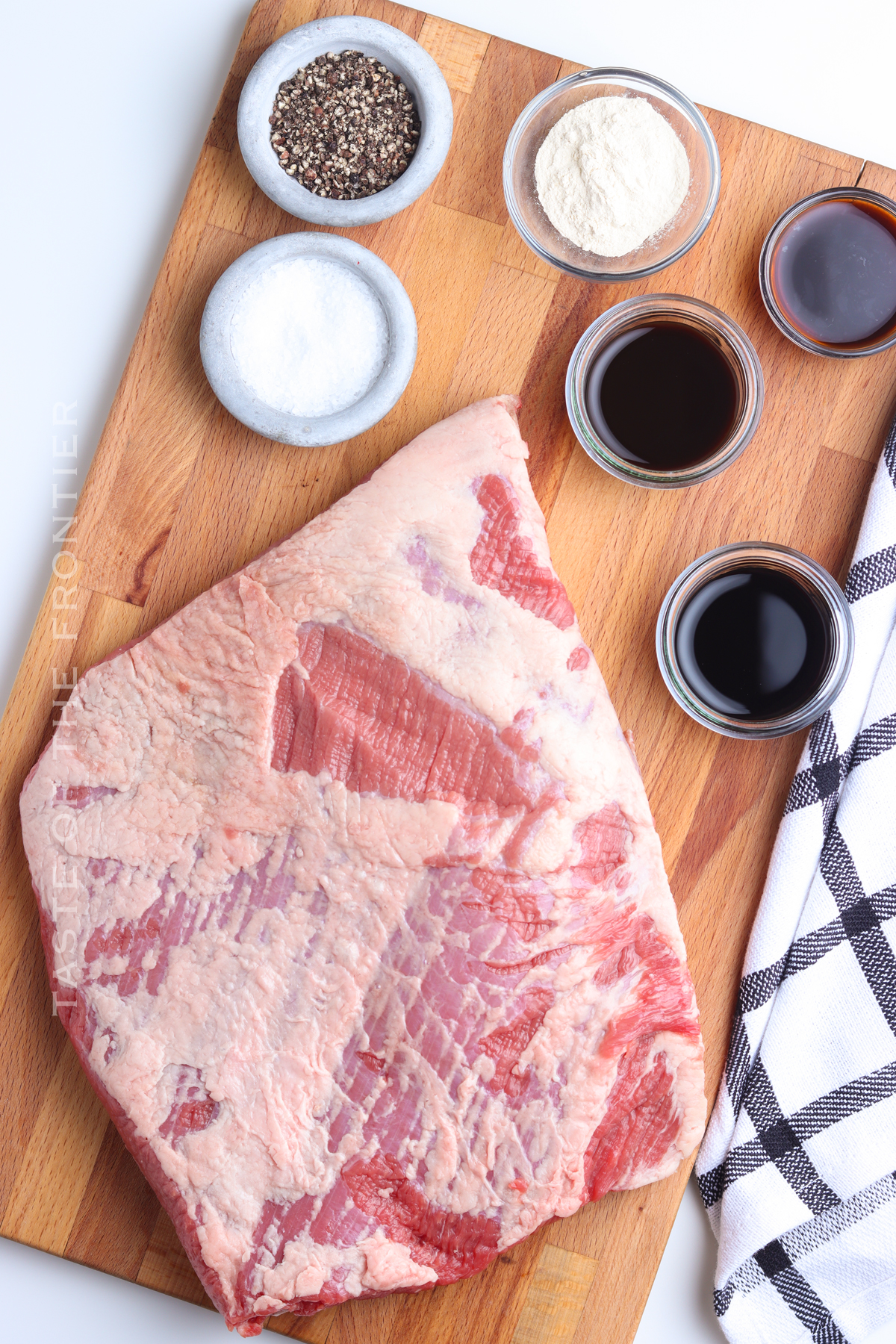 ingredients for Oven Beef Brisket