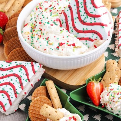 Little Debbie Christmas Cake dip