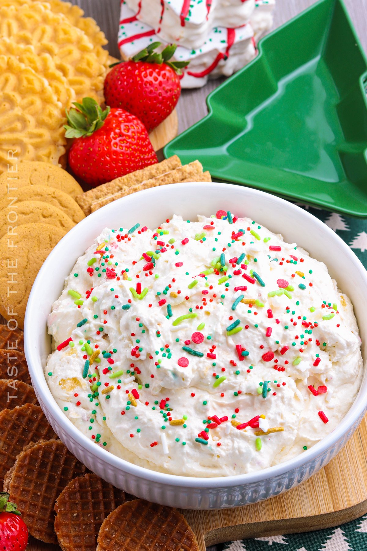 Easy dessert dip for Christmas