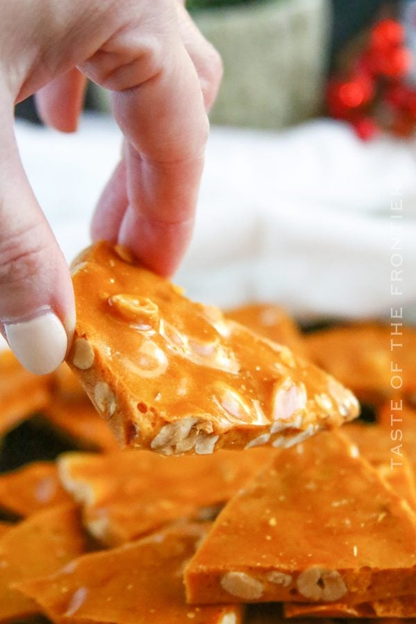 Microwave Peanut Brittle