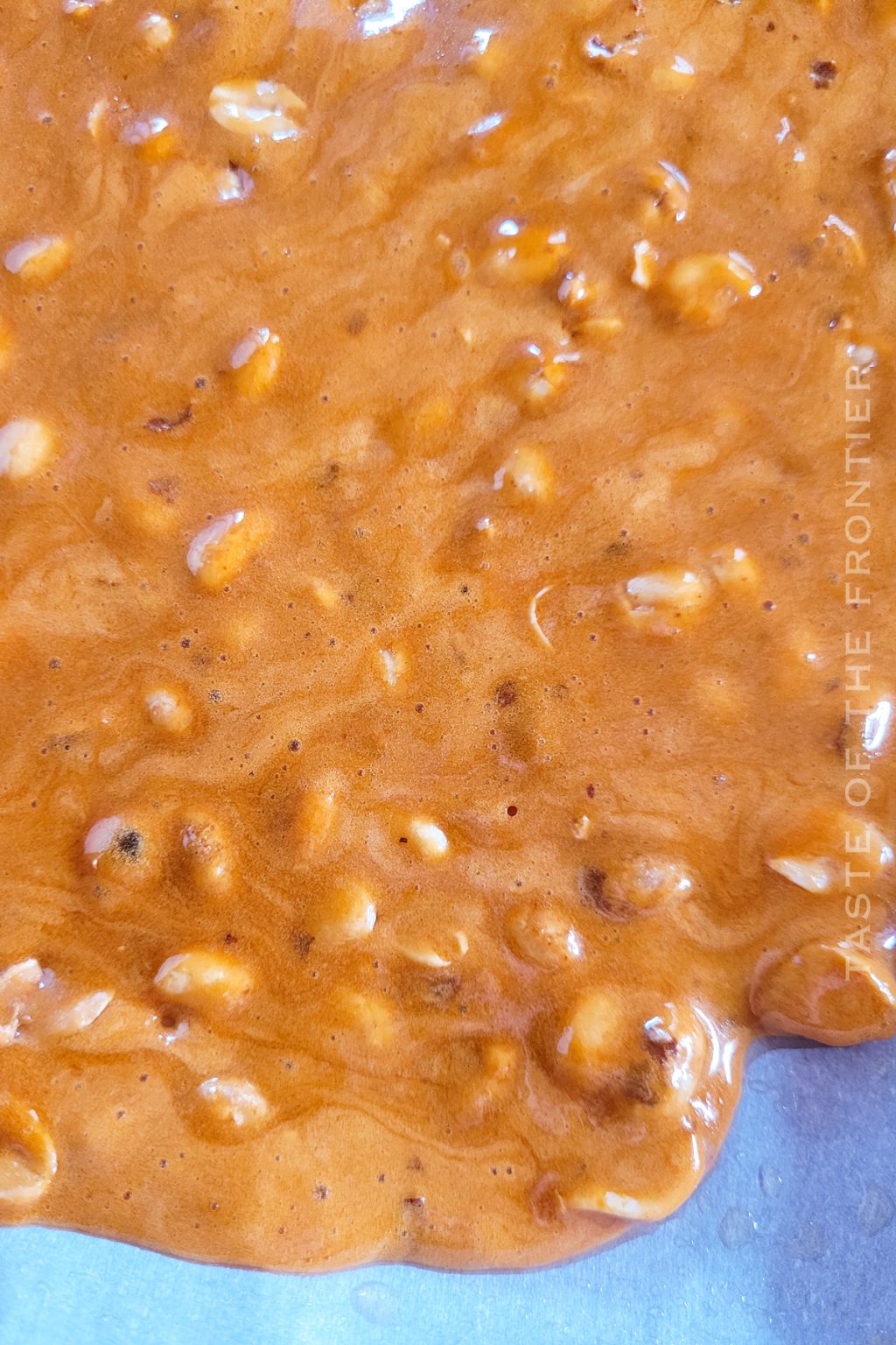 Microwave Peanut Brittle Taste of the Frontier