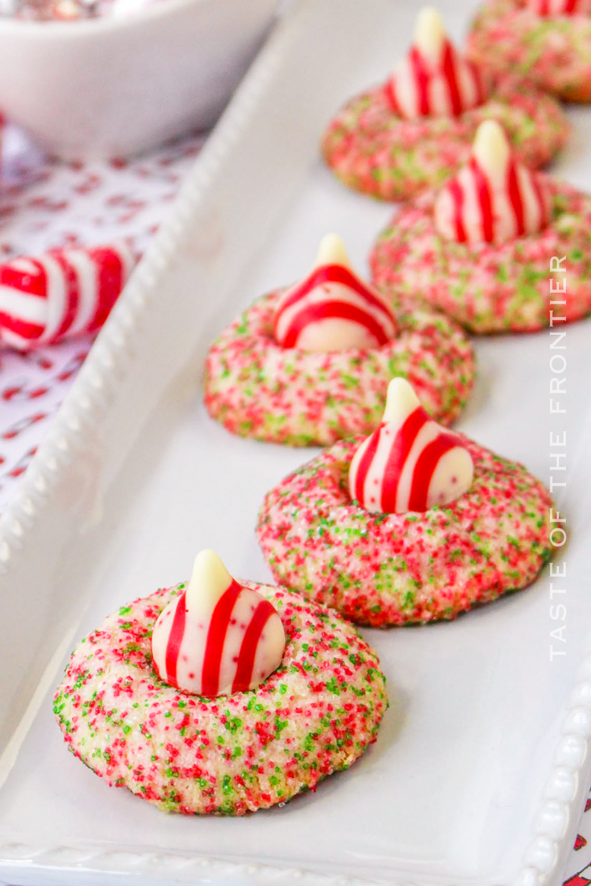 holiday peppermint cookies