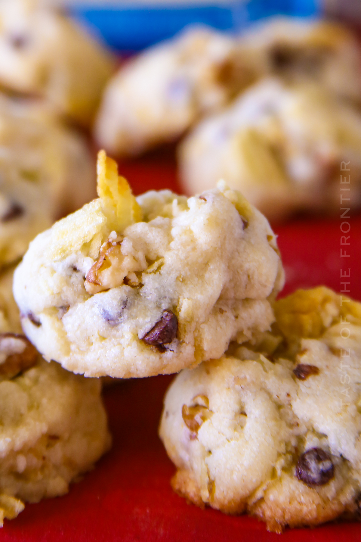 shortbread cookies with chips