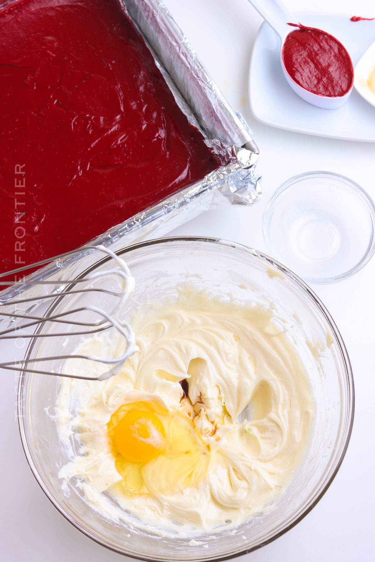 how to make the cream cheese layer