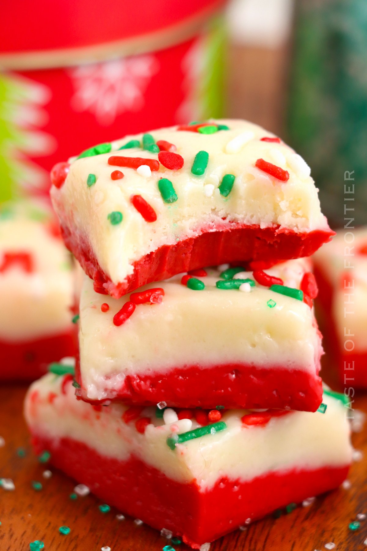 Red Velvet Fudge