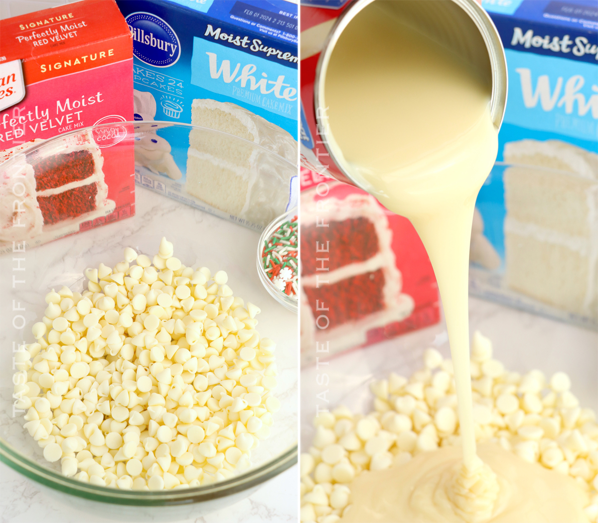 how to make Red Velvet Fudge