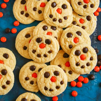 Snowman Cake Mix Cookies