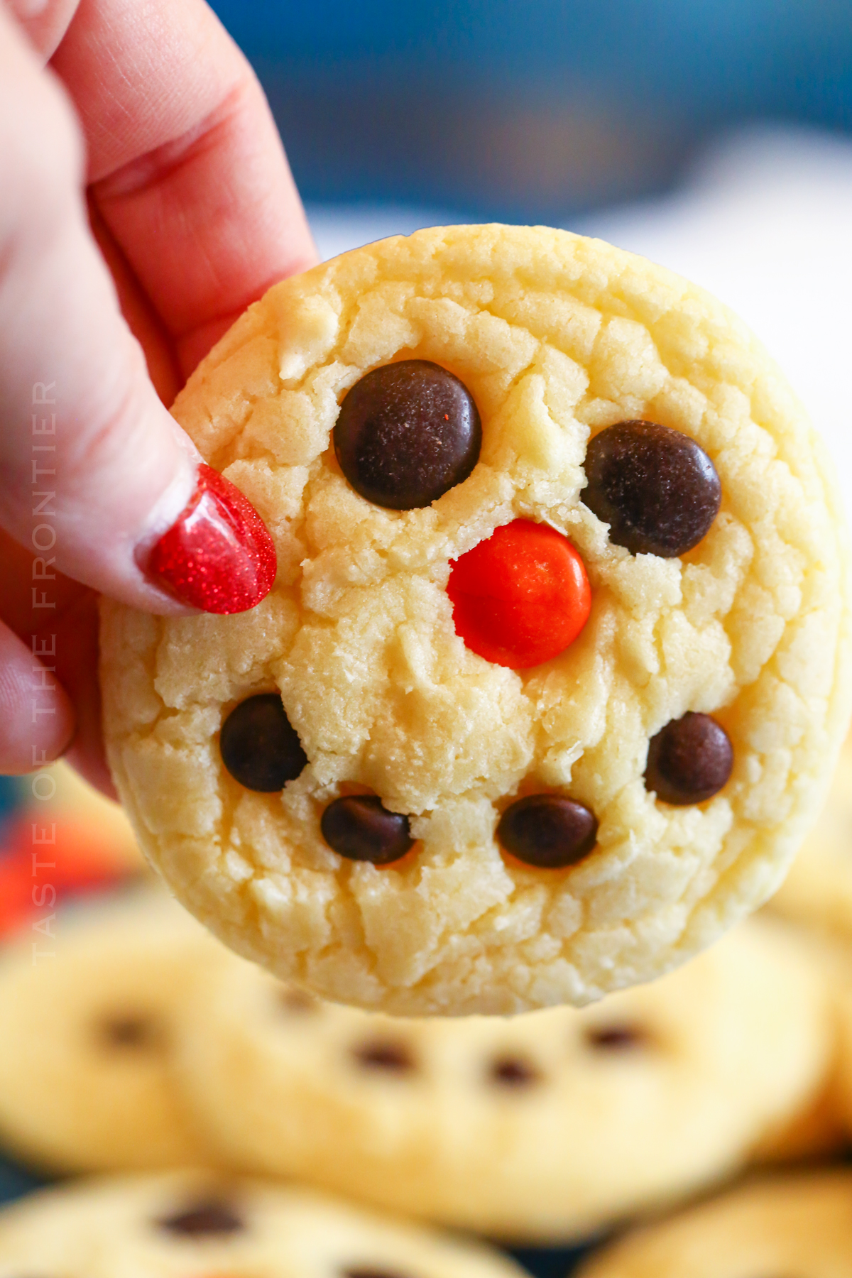 Recipe for Snowman Cake Mix Cookies