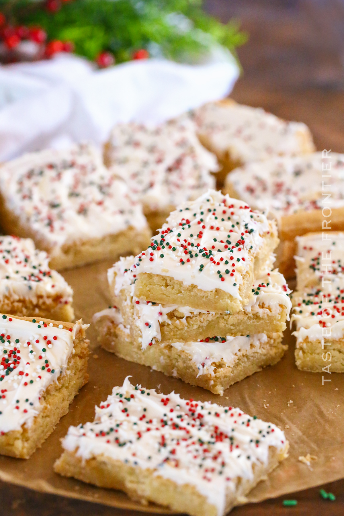 Easiest Sugar Cookie Bar recipe