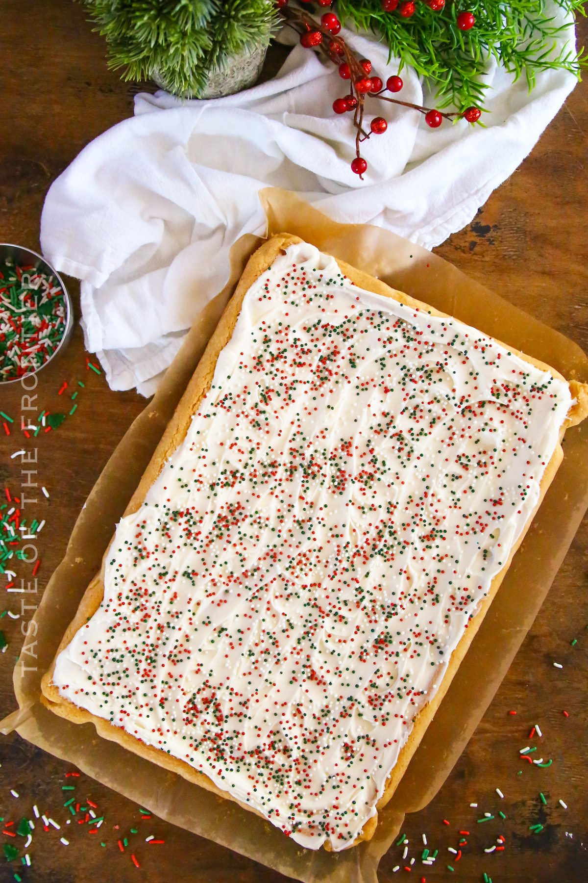 Recipe for Sugar Cookie Bars