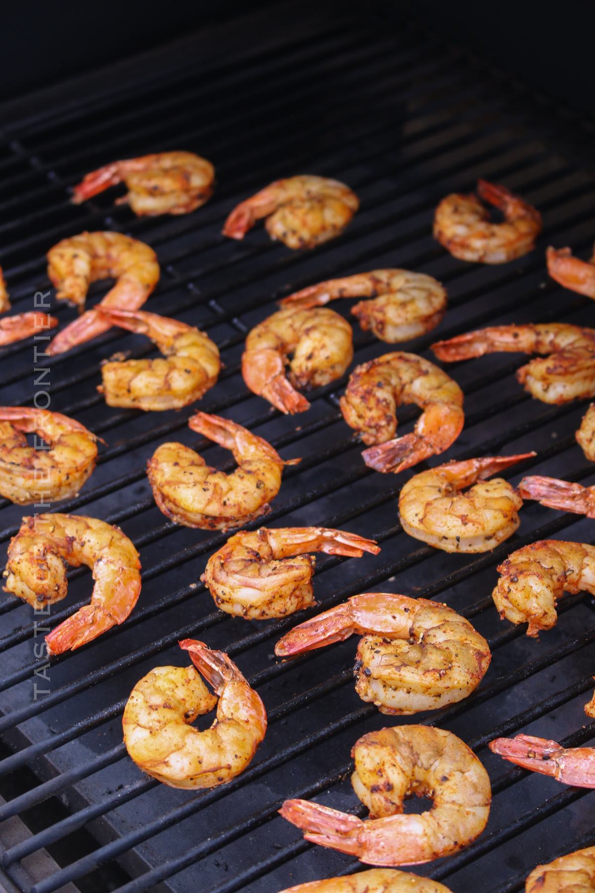 cooked seafood on Traeger