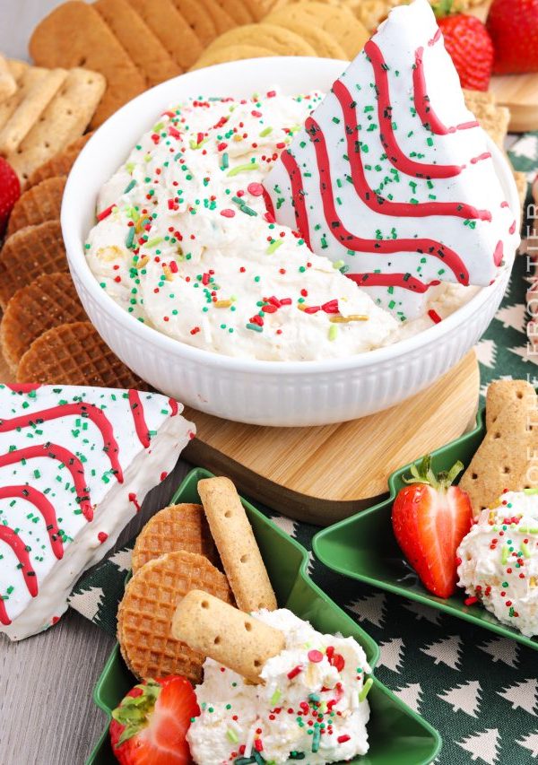 Little Debbie Christmas Cake dip