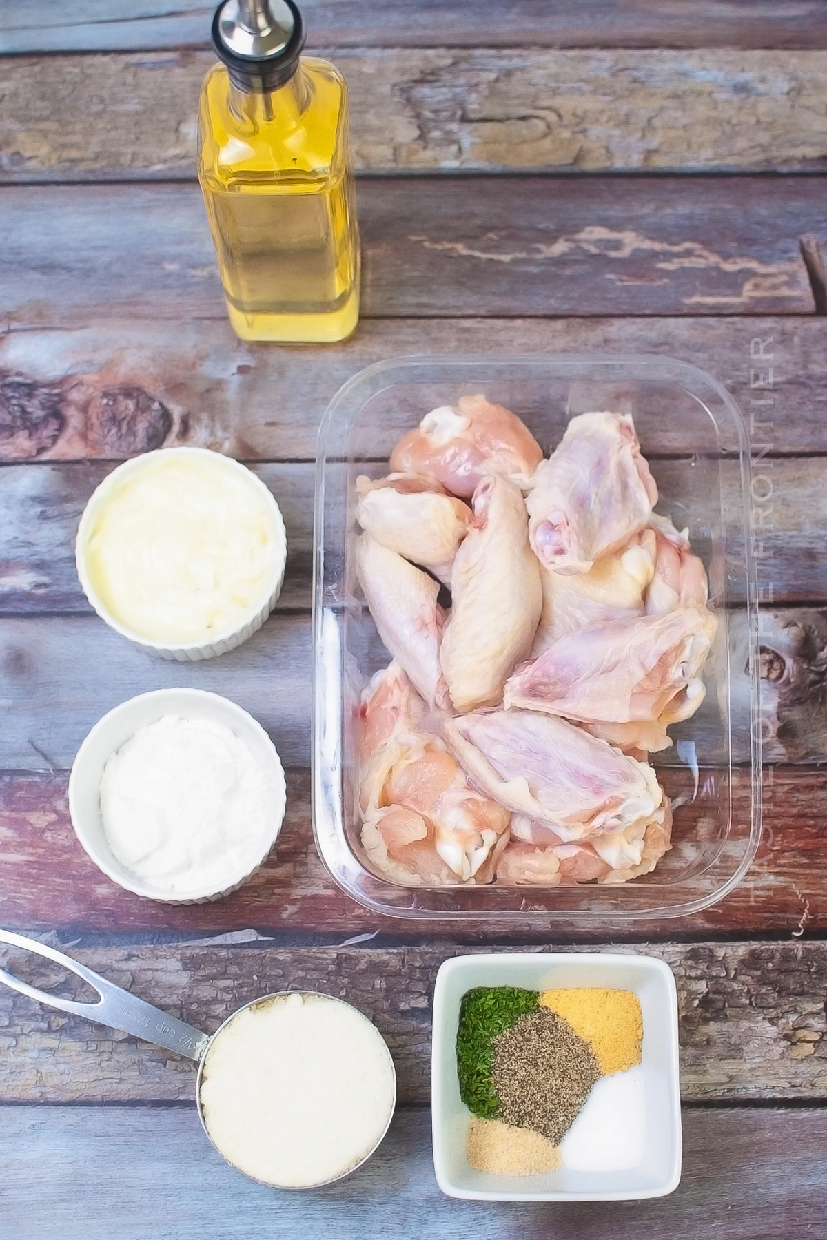 ingredients Air Fryer Garlic Parmesan Chicken Wings