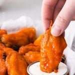 Air Fryer Honey Buffalo Chicken Wings