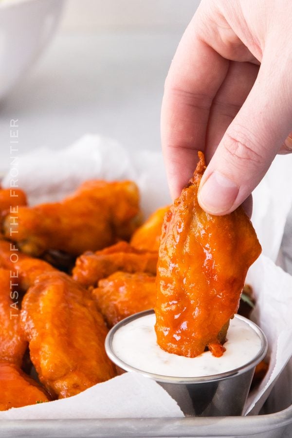 Air Fryer Honey Buffalo Chicken Wings