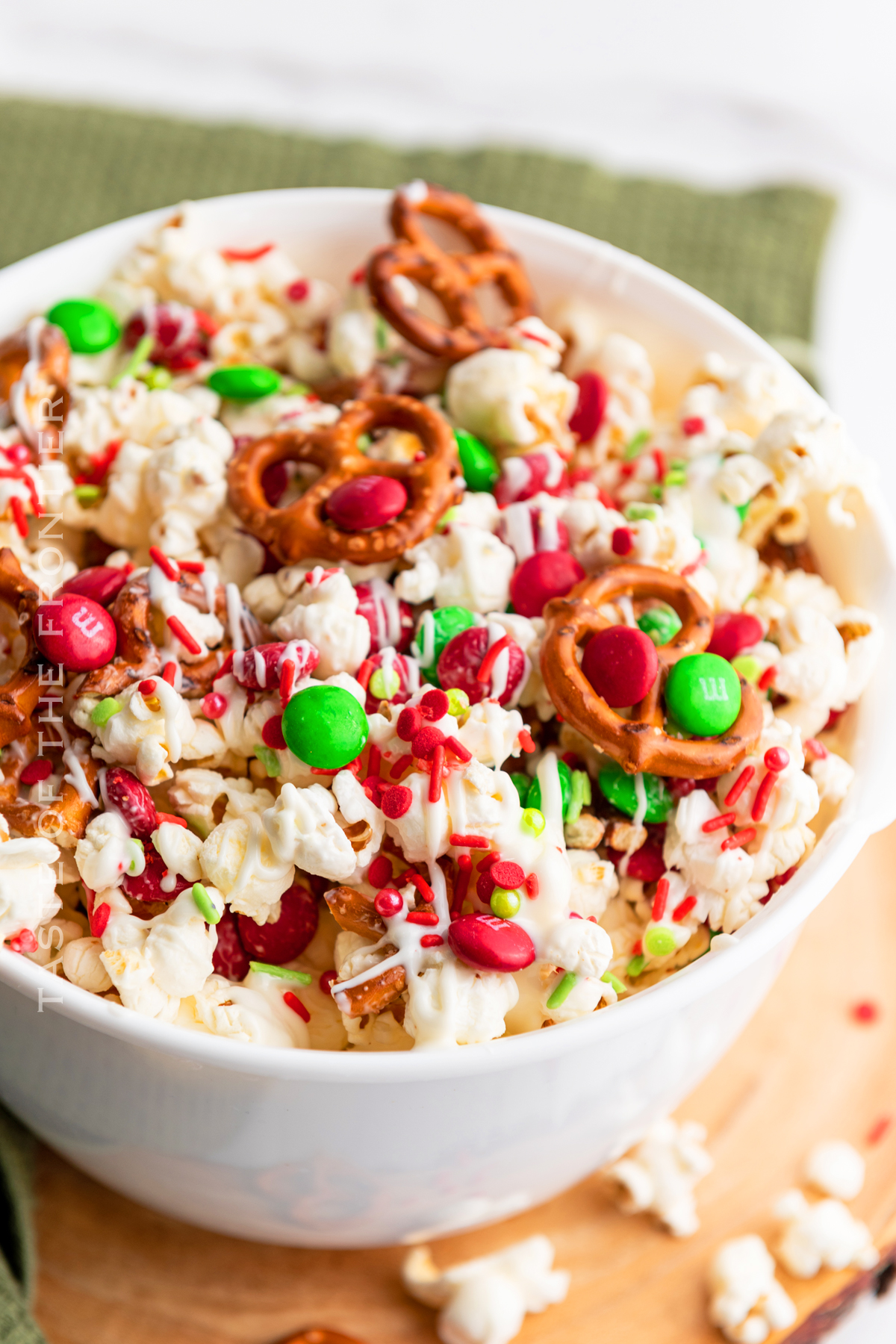 Christmas Popcorn Treat