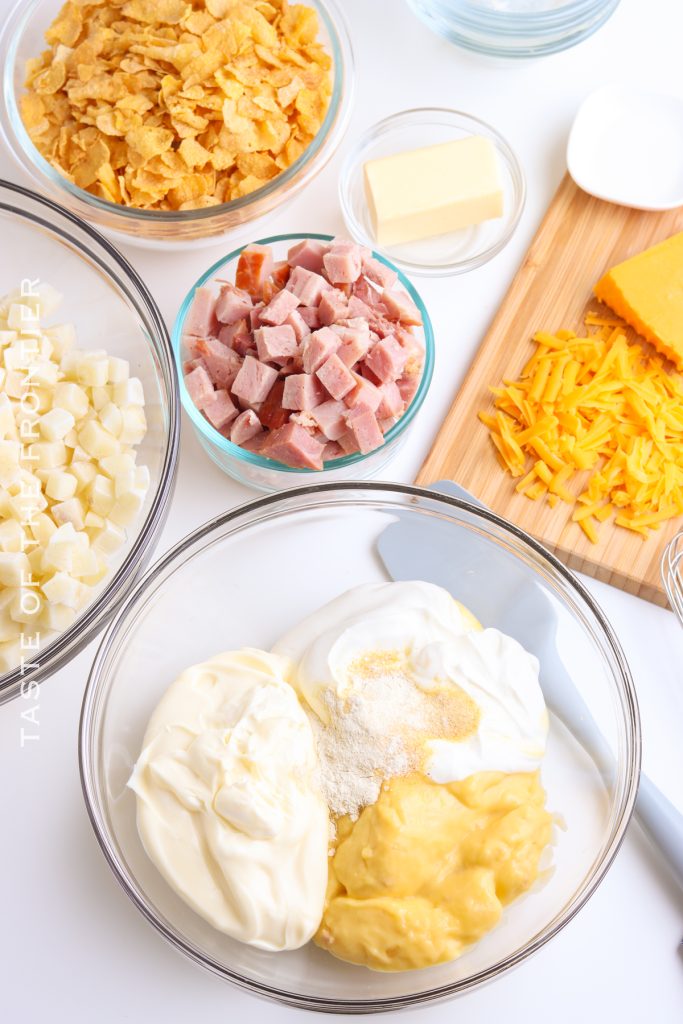 Ham and Potato Casserole Taste of the Frontier