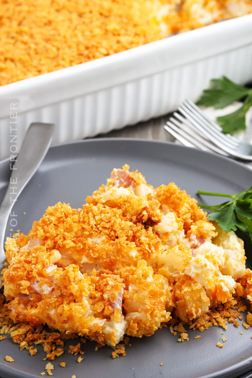 Ham and Potato Casserole Taste of the Frontier
