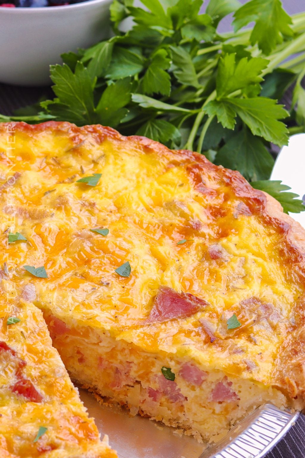 Ham and Cheese Quiche Taste of the Frontier