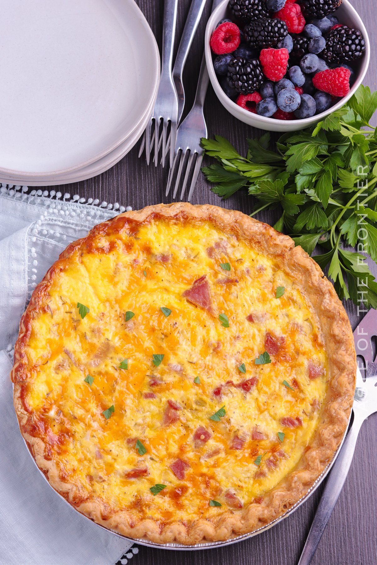 recipe for Ham and Cheese Quiche