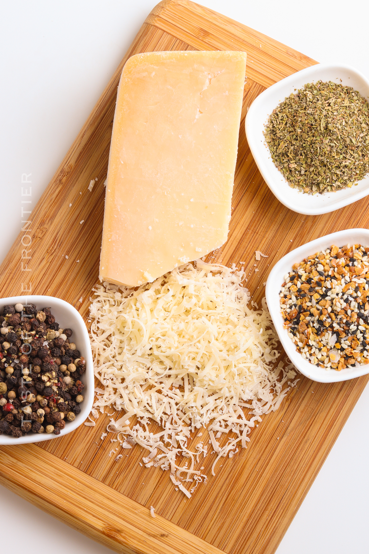 ingredients for Parmesan Crisps