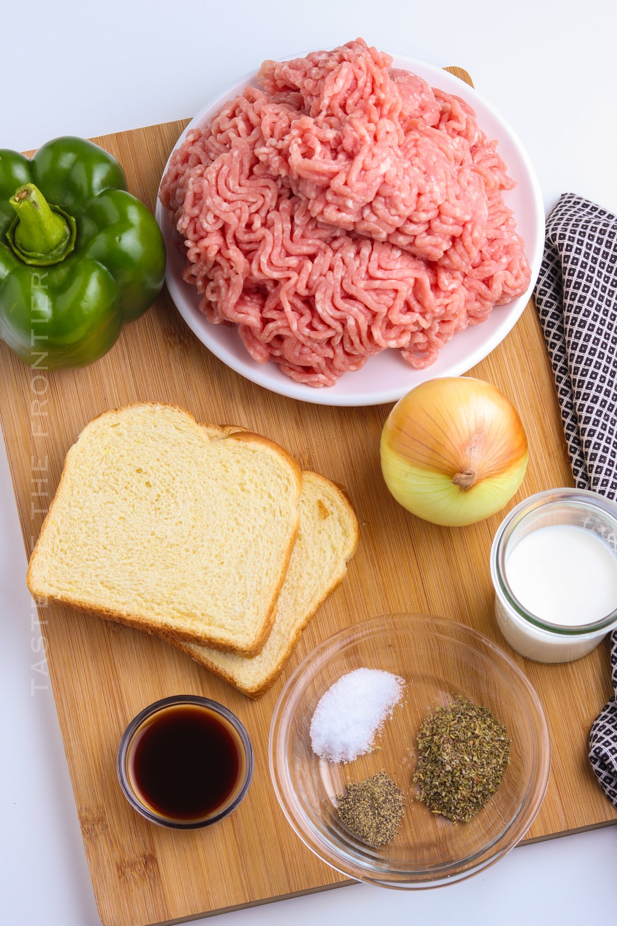 ingredients for Smoked Meatballs