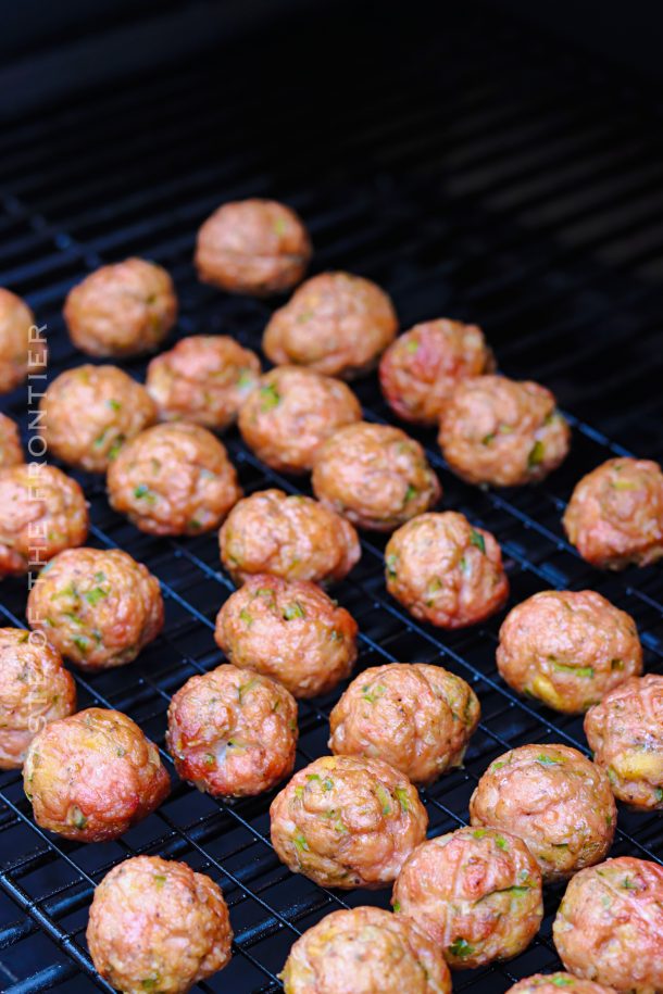 Smoked Meatballs Taste of the Frontier