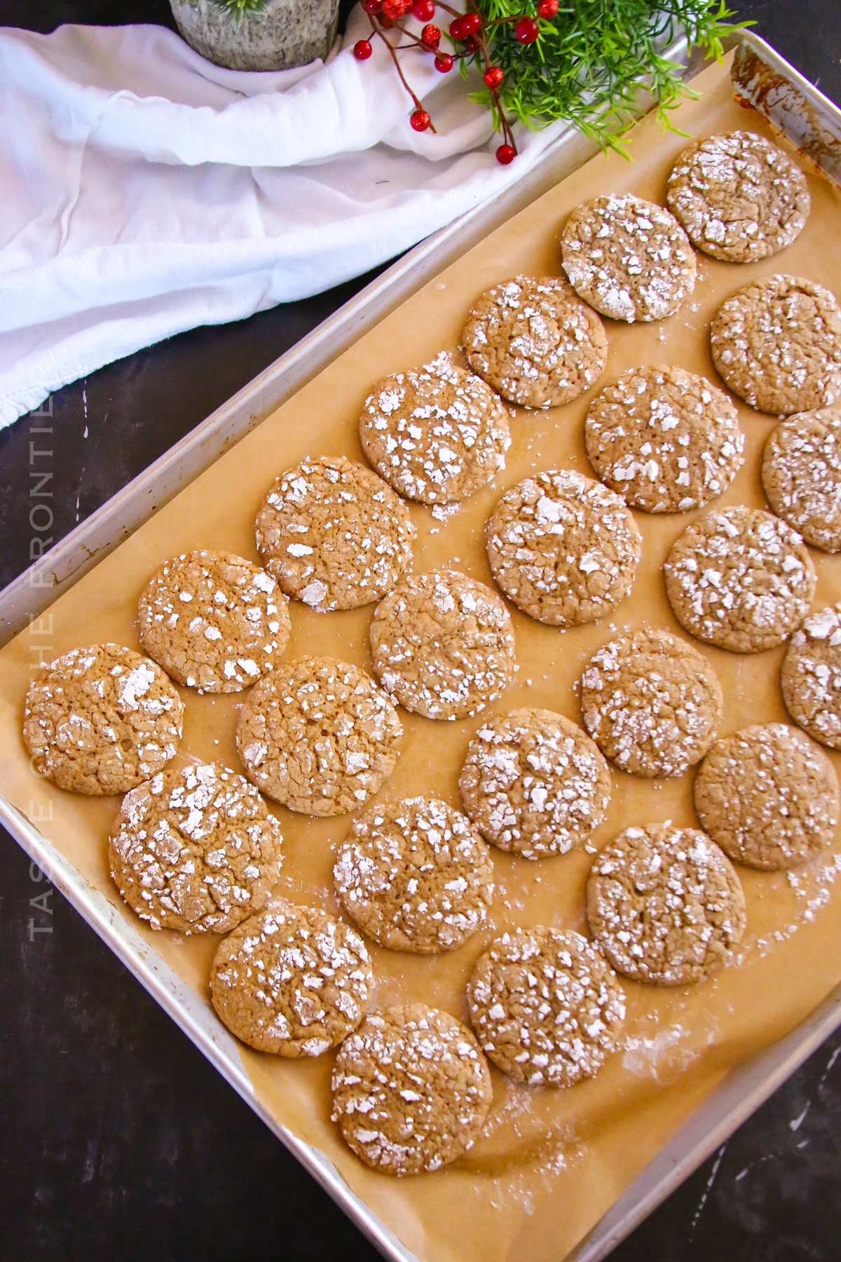 baked cookies