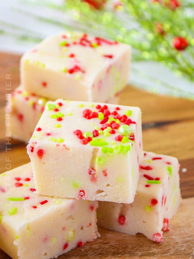 Christmas Cookie Fudge with Condensed Milk