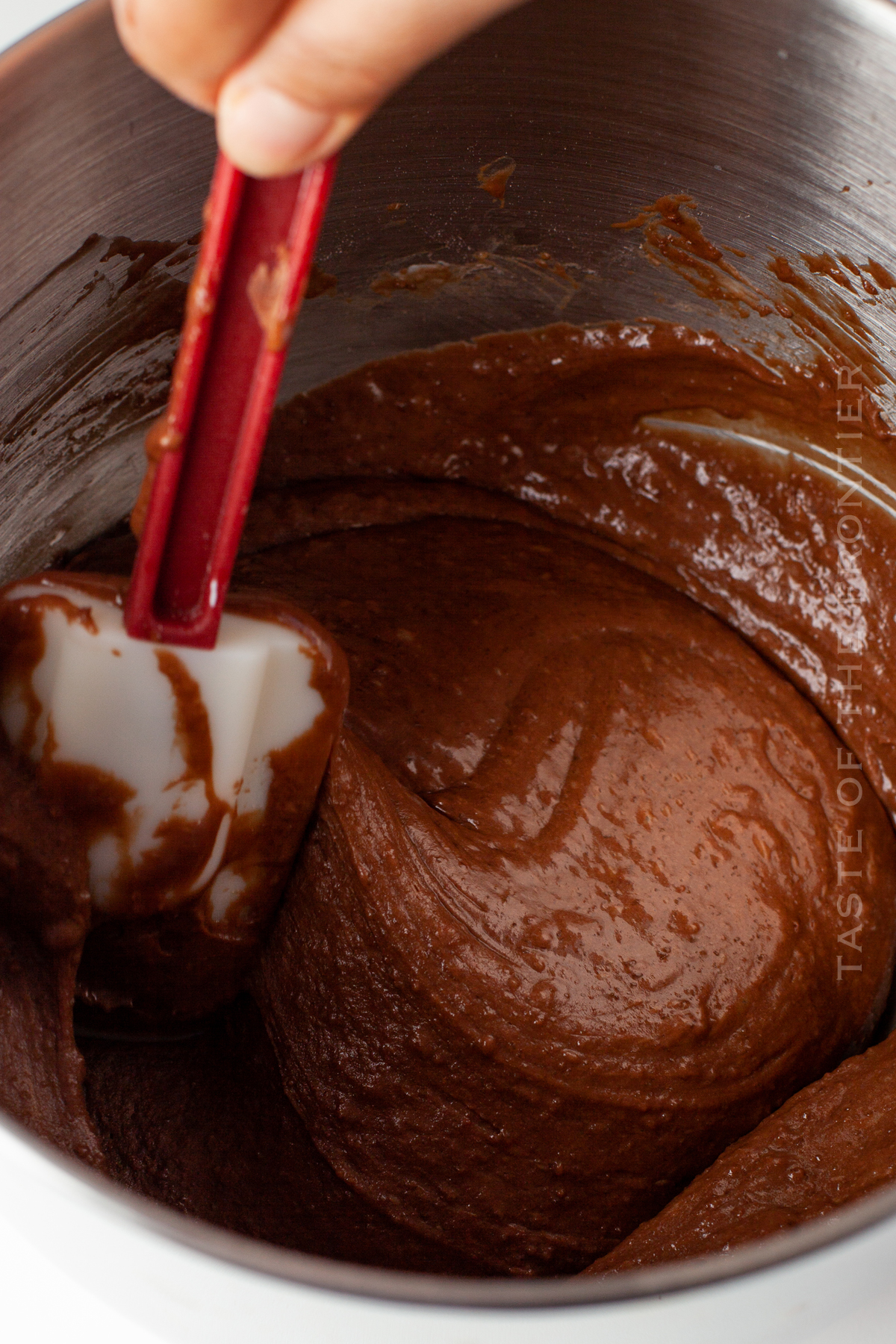 chocolate cake batter