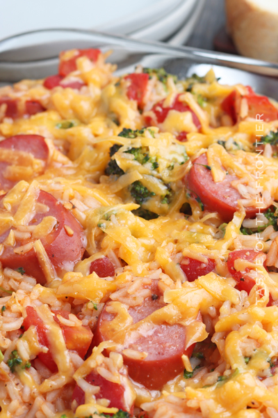 Sausage and Rice Casserole - Yummi Haus