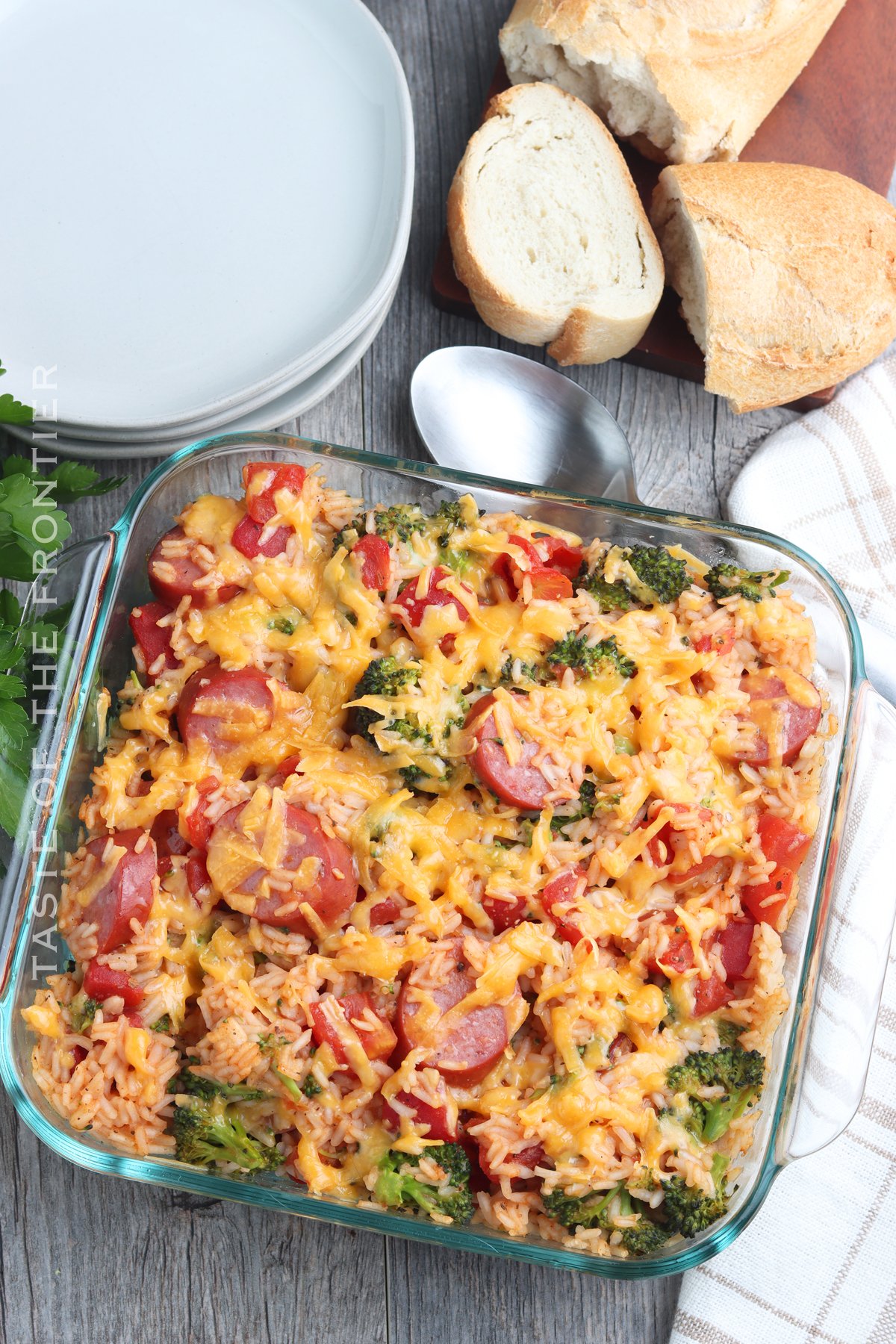 Sausage and Rice Casserole Dinner