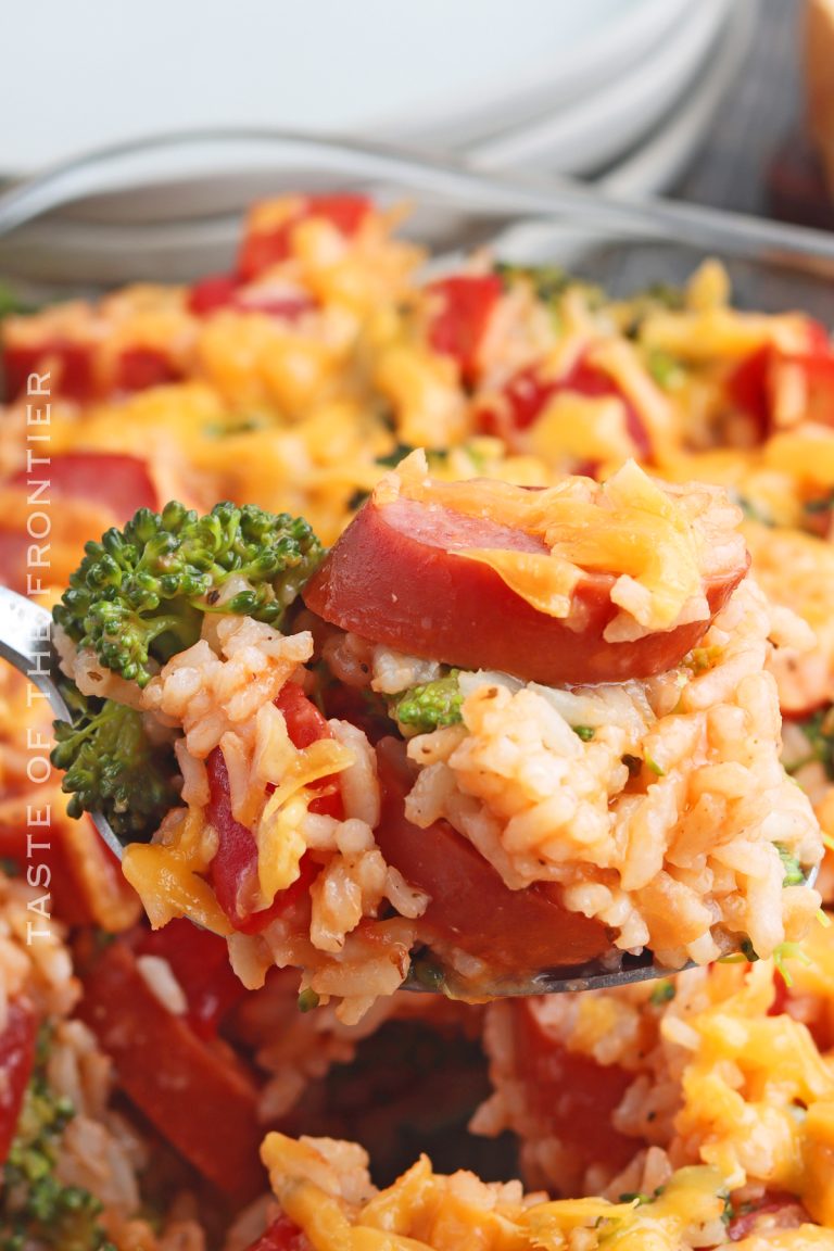 Sausage and Rice Casserole Taste of the Frontier