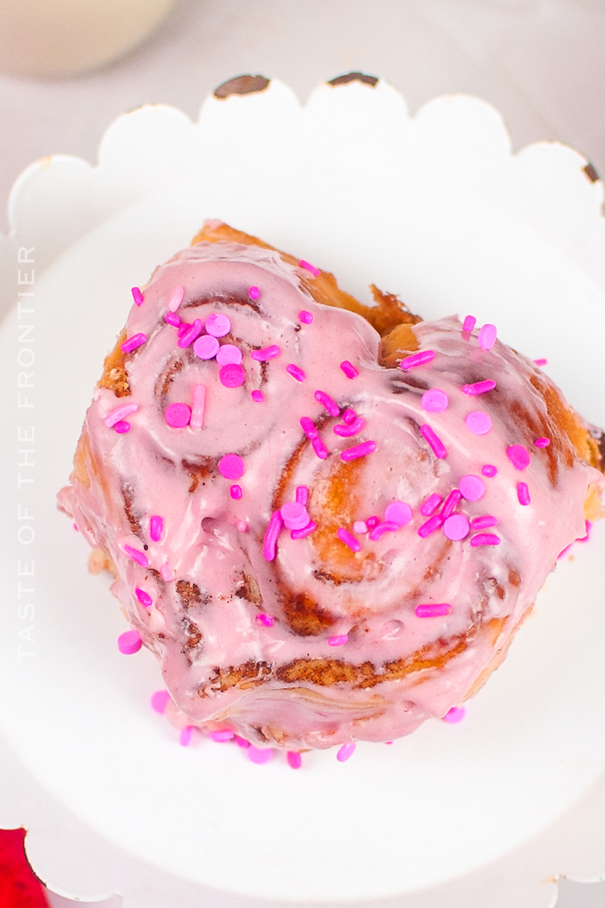 Valentine Cinnamon Rolls Recipe