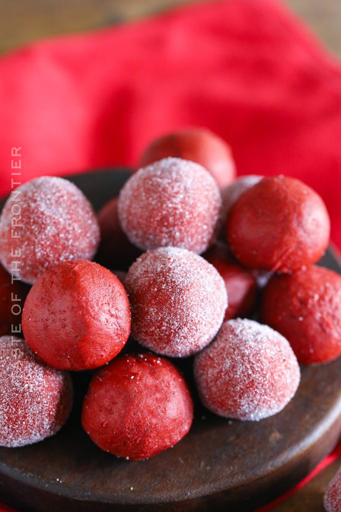 Red Velvet Truffles Taste of the Frontier