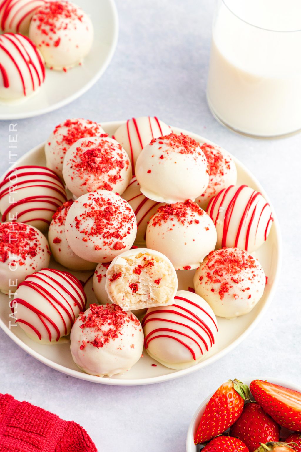 Strawberry Truffles Taste of the Frontier