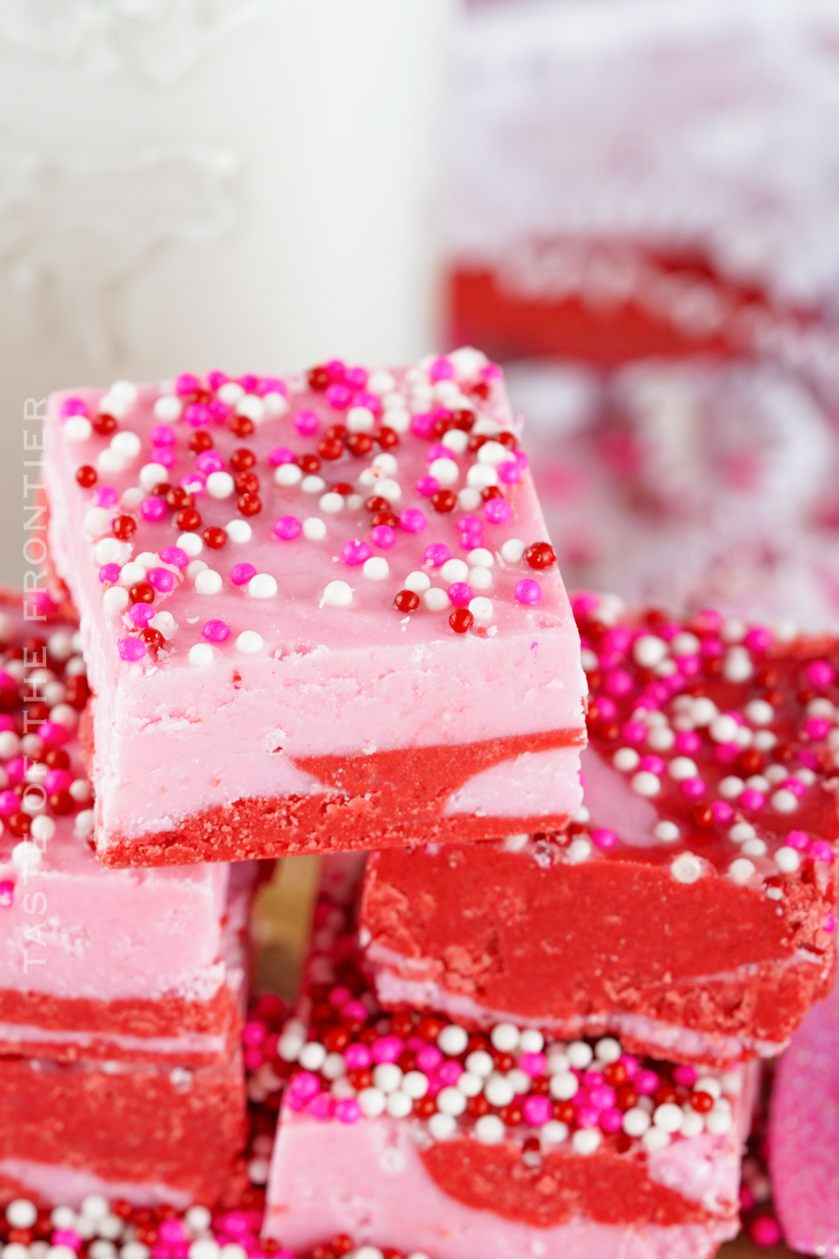 easy Strawberry Fudge