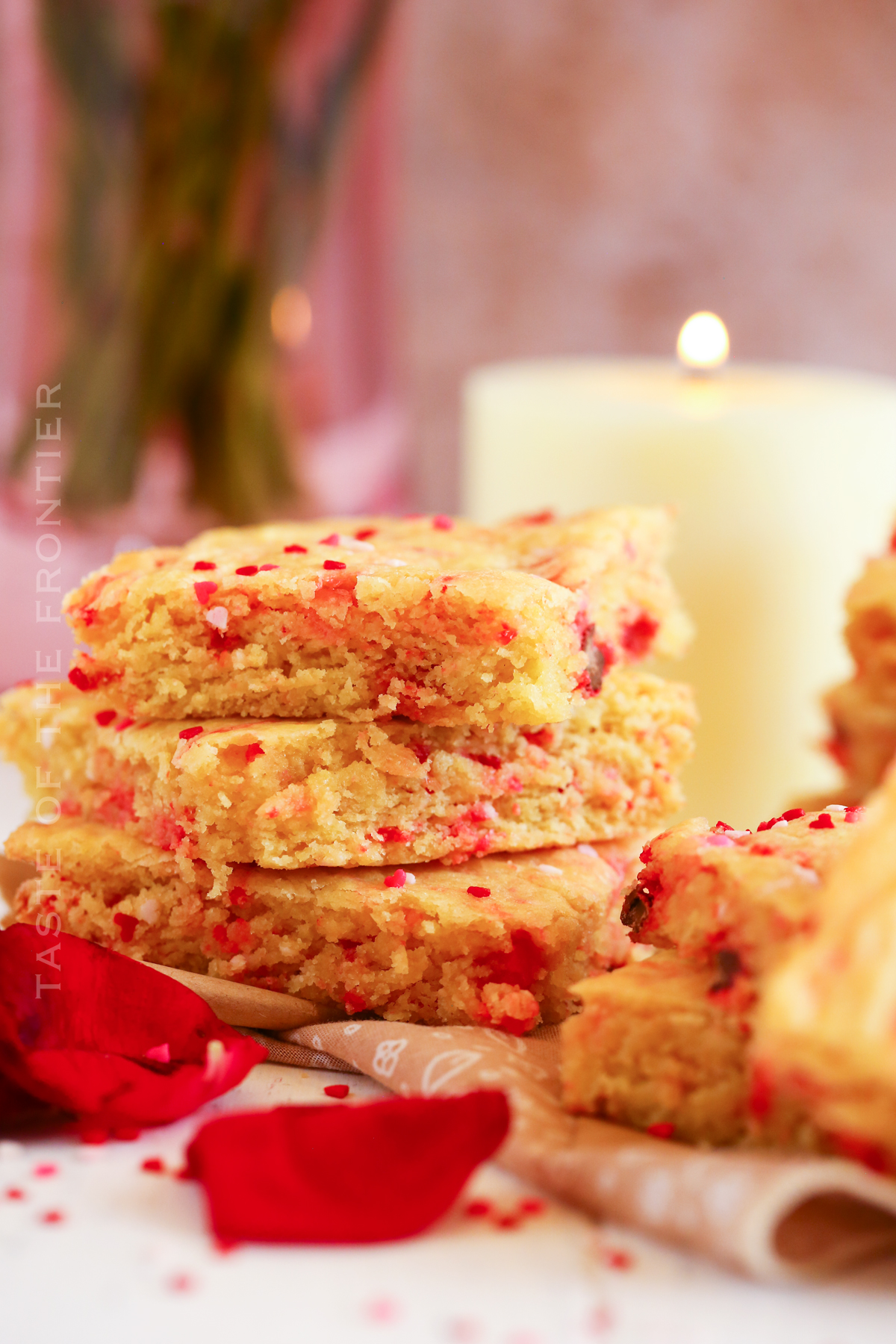 Valentine's Cake Mix Bars Recipe