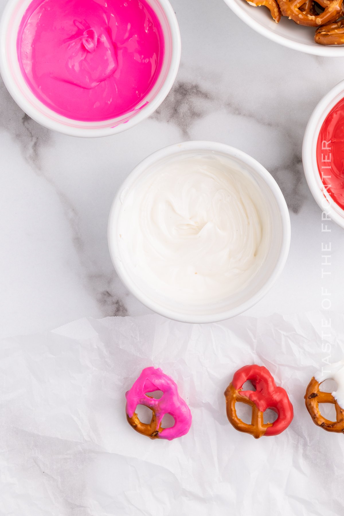 chocolate coated pretzels