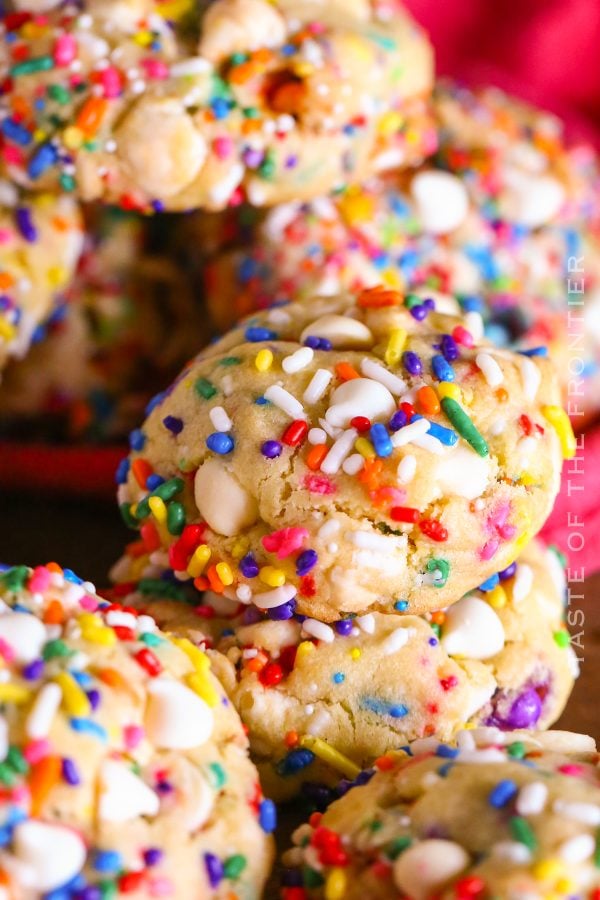 Birthday Cake Cookies