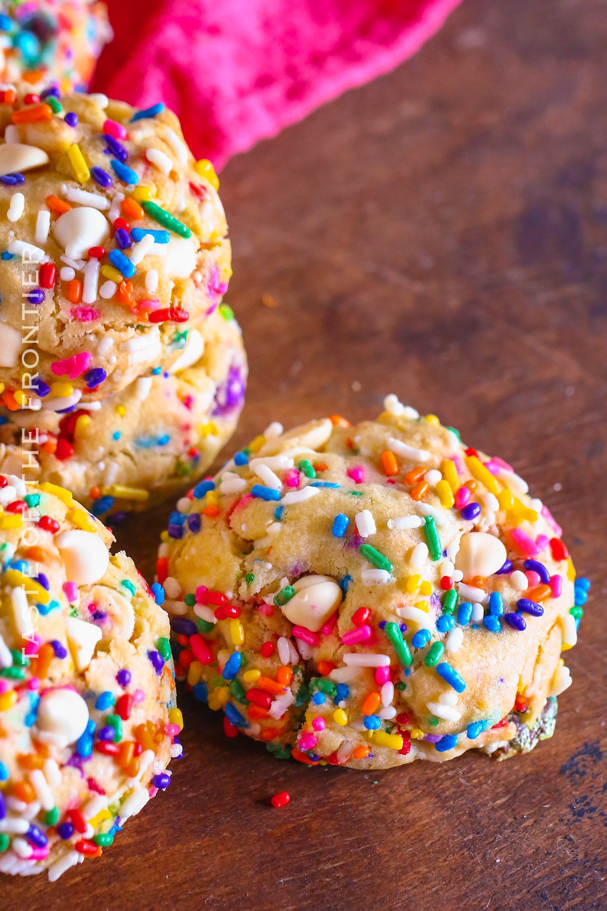 easy no chill sprinkle cookies