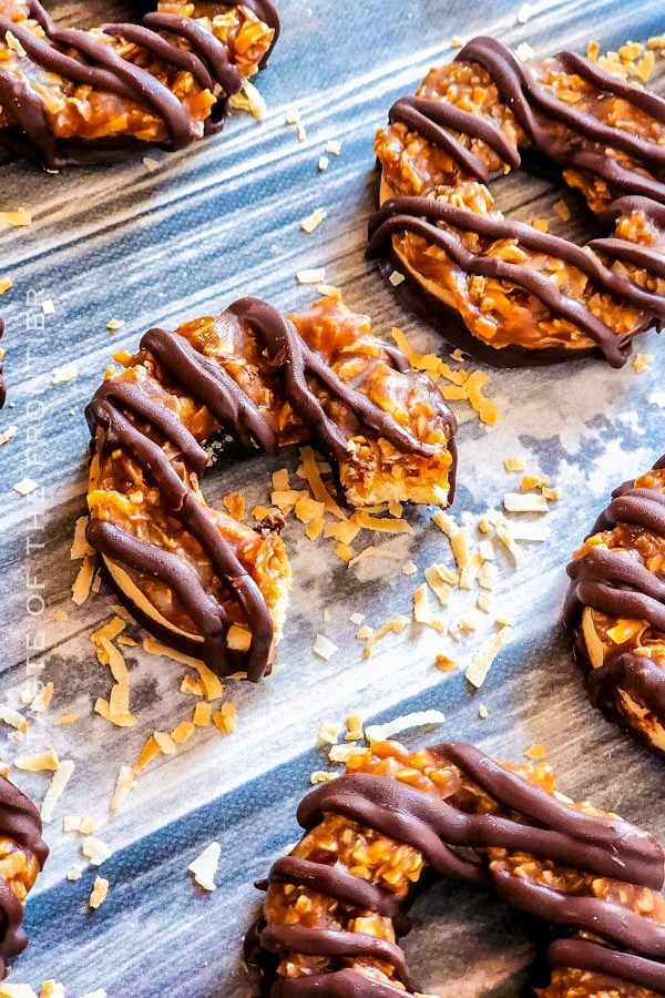 Girl Scout Samoa Cookies