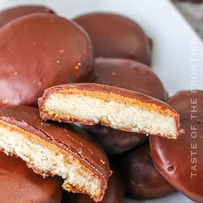 Girl Scout Copycat Tagalong Cookies