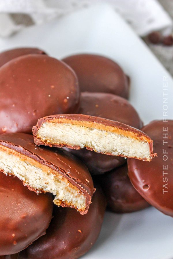 Girl Scout Copycat Tagalong Cookies