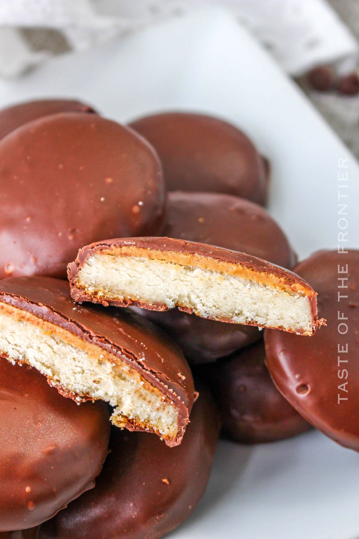 Girl Scout Copycat Tagalong Cookies 